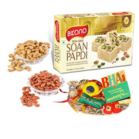 Thumbnail for bikano-soan-papdi-and-dryfruits-rakhi-gift