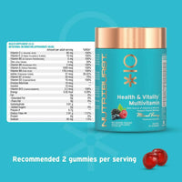 Thumbnail for Nutriburst Health & Vitality Gummies With Multi