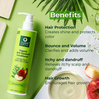 Thumbnail for Organic Harvest Organic Anti Dandruff Conditioner With Tea Tree & Apple Cider Vinegar