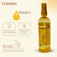 Thumbnail for Keywest Professional Shine & Gloss Hair Serum 2in1 Formula Shine + Repair