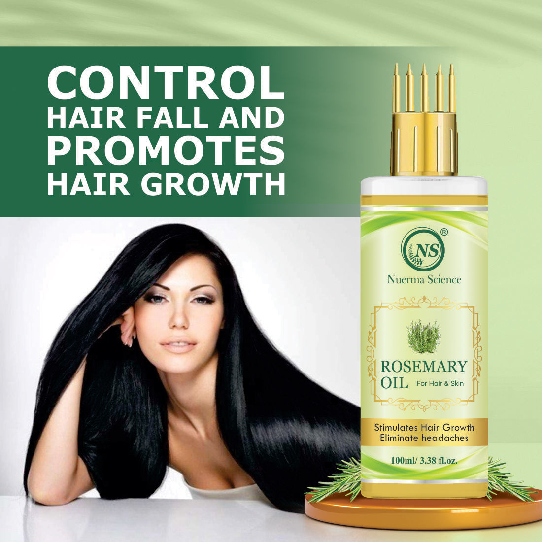 Nuerma Science Rosemary Hair Oil for Anti