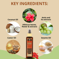 Thumbnail for Organicos Hibiscus Hair Oil