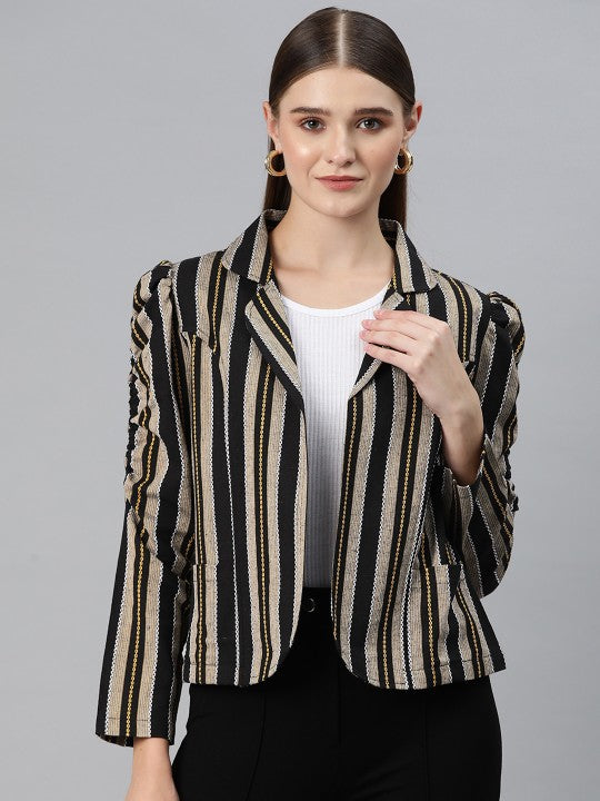 striped-open-front-jacket-with-embroidered-detail