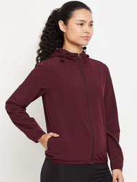 Thumbnail for women-colourblocked-windcheater-training-or-gym-bomber-jacket