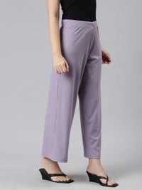 Thumbnail for Women Black Knitted Palazzos