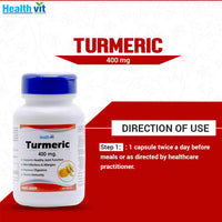 Thumbnail for Healthvit Turmeric Capsules