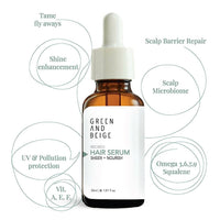 Thumbnail for Green And Beige Recreo Sheen + Nourish Hair Serum