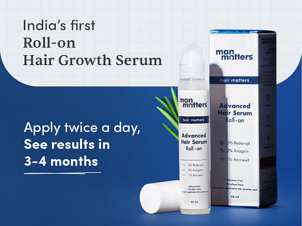 Man Matters Advanced Hair Growth Rosemary Serum Roll