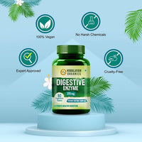 Thumbnail for Himalayan Organics Digestive Enzyme 375 mg Vegetarian Capsules