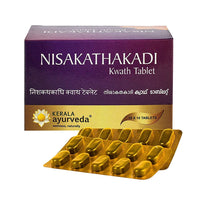 Thumbnail for Kerala Ayurveda Nisakathakadi Kwath Tablet