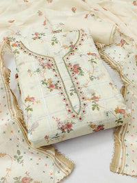 Thumbnail for printed-linen-unstitched-dress-material