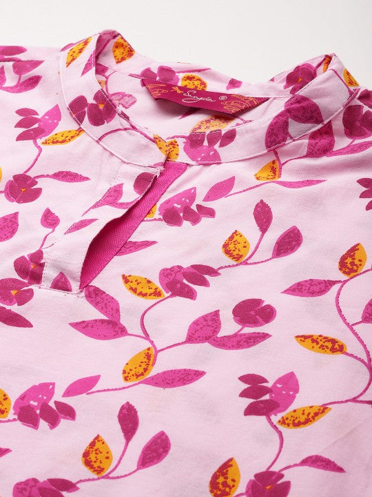 floral-print-pure-cotton-kurta