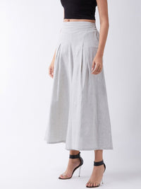 Thumbnail for Women Cotton Flared Palazzos