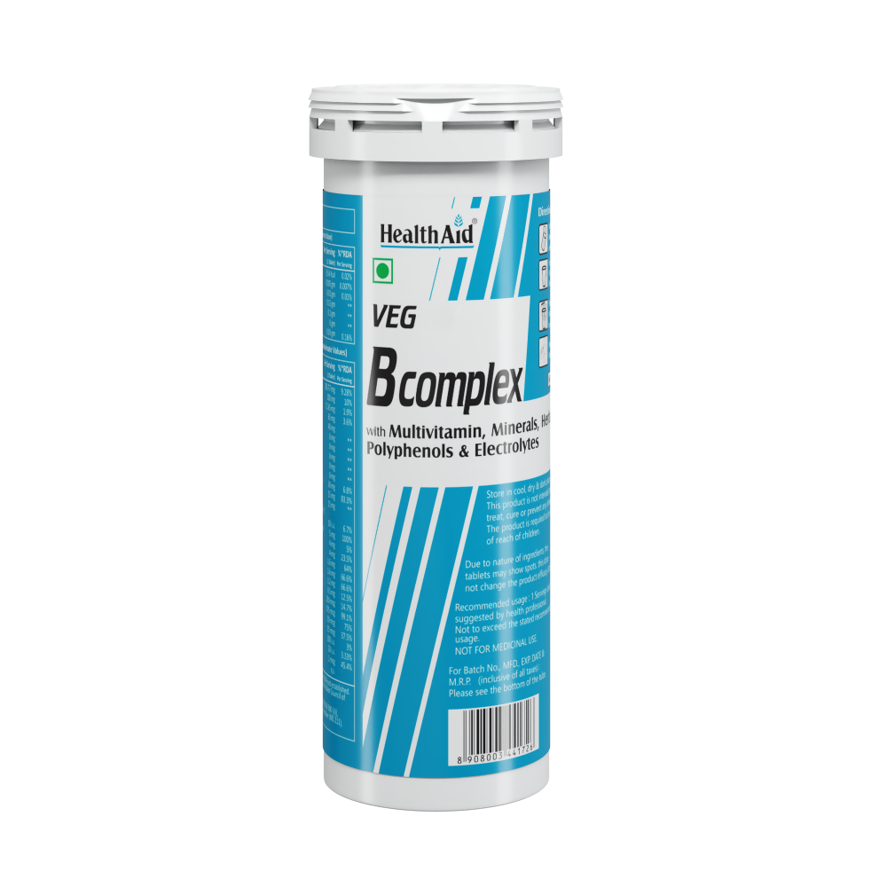 healthaid-vegan-b-complex-with-multivitamins-&-electrolytes-mango-flavour-effervescent-tablets