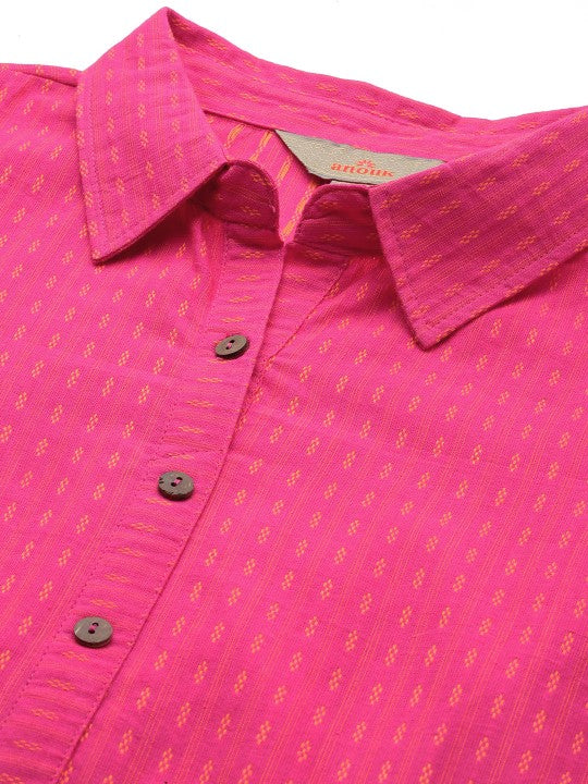 women-striped-dobby-cotton-kurta