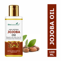 Thumbnail for she-essentials-pure-cold-pressed-natural-unrefined-jojoba-oil-for-face,-hair-&-ski