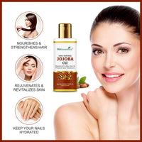 Thumbnail for She Essentials Pure Cold Pressed Natural Unrefined Jojoba Oil For Face, Hair & Skin
