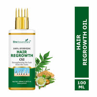 Thumbnail for she-essentials-hair-regrowth-oil-infused-with-rosemary-for-anti-hair-fall-&-hair-growt