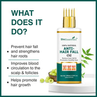 Thumbnail for She Essentials Anti Hair Fall & Hair Growthoil For All Types Of Hair