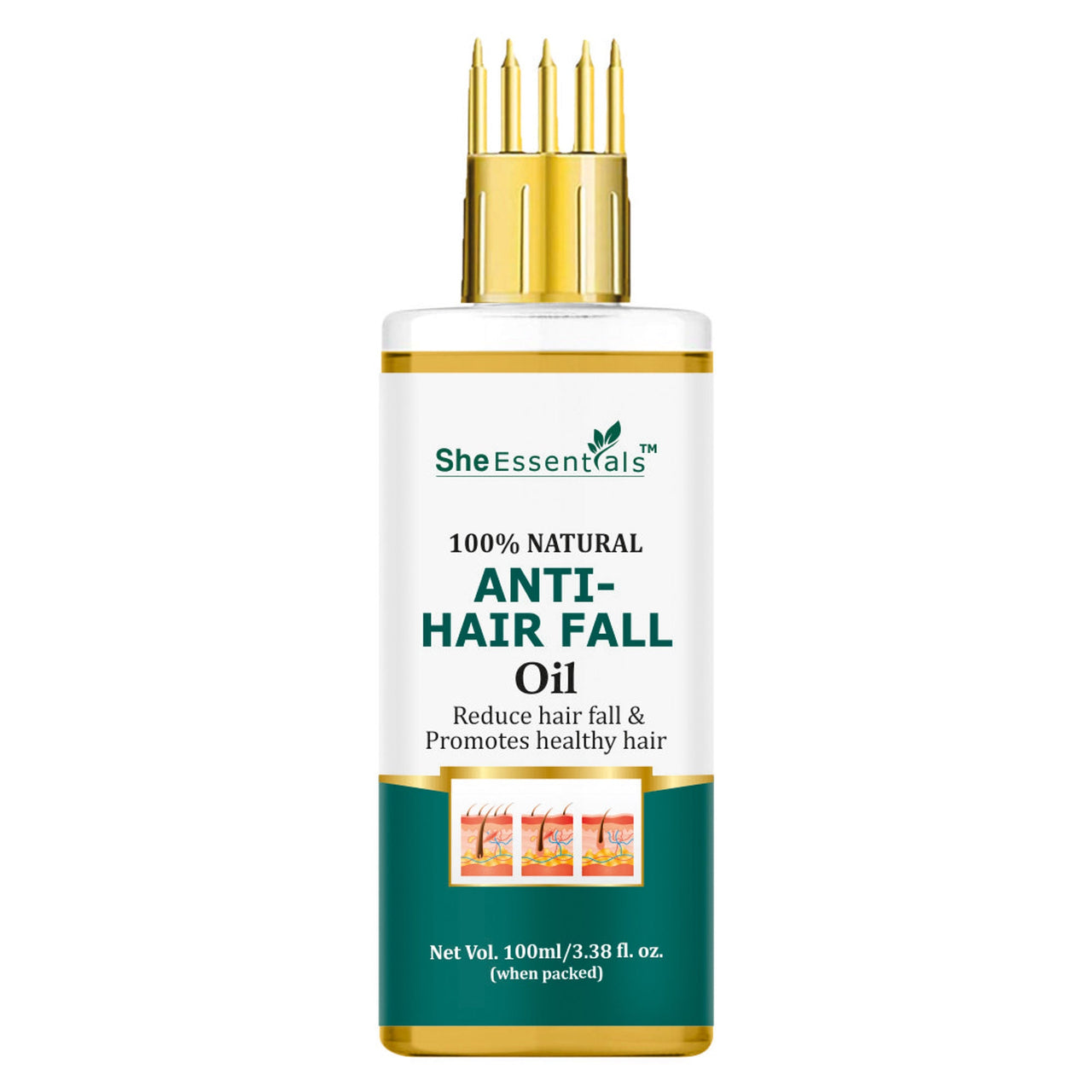 She Essentials Anti Hair Fall & Hair Growthoil For All Types Of Hair
