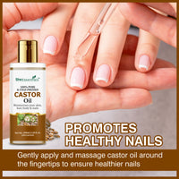 Thumbnail for She Essentials 100% Pure Castor & Olive Oil For Skincare & Haircare