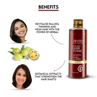 Thumbnail for Jovees Revitalising Amla & Bael Hair Tonic For Long, Strong & Thick Hair
