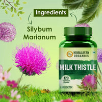 Thumbnail for Himalayan Organics Milk Thistle Capsules