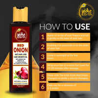 Thumbnail for The Indie Earth Red Onion Hair Growth Oil