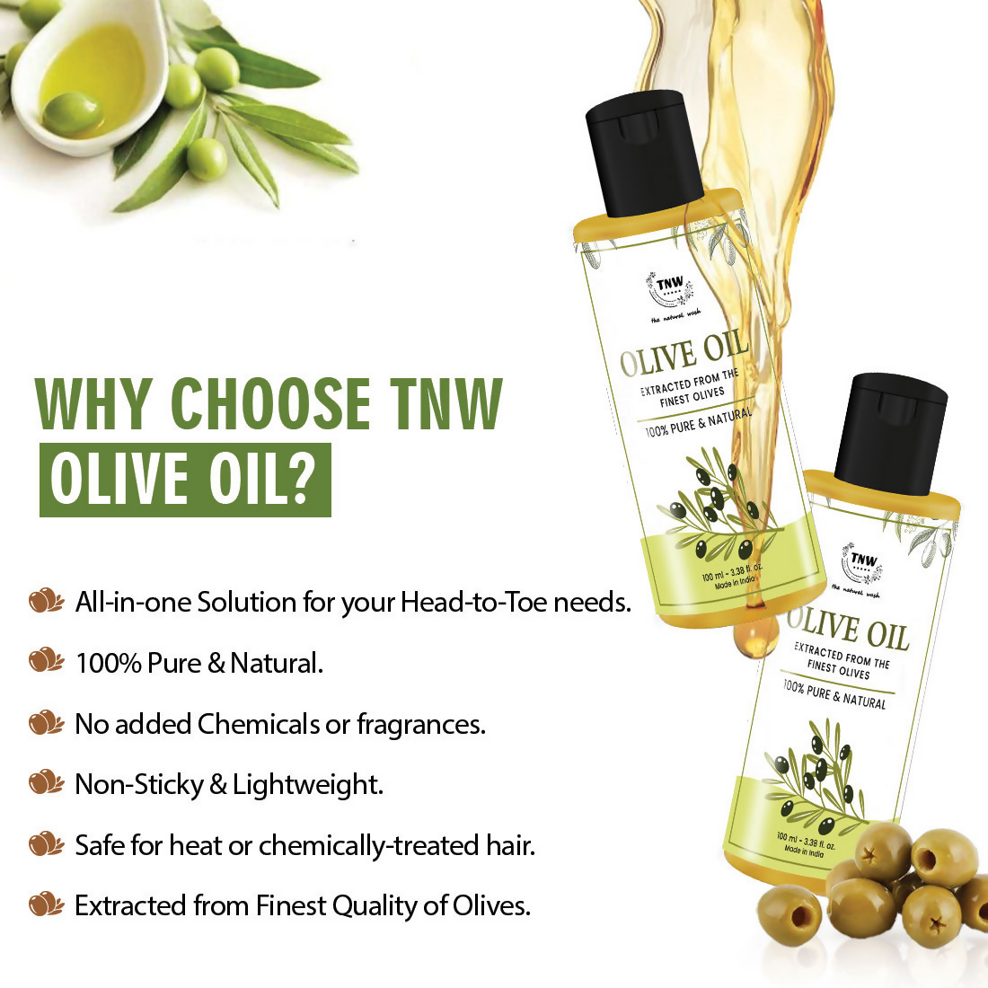 The Natural Wash Olive Oil Non