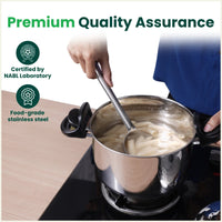 Thumbnail for Veggies Boiler Pot, Steamer Cooker, Induction & Gas, 1.08 Kg, 19cm, 3.5 L