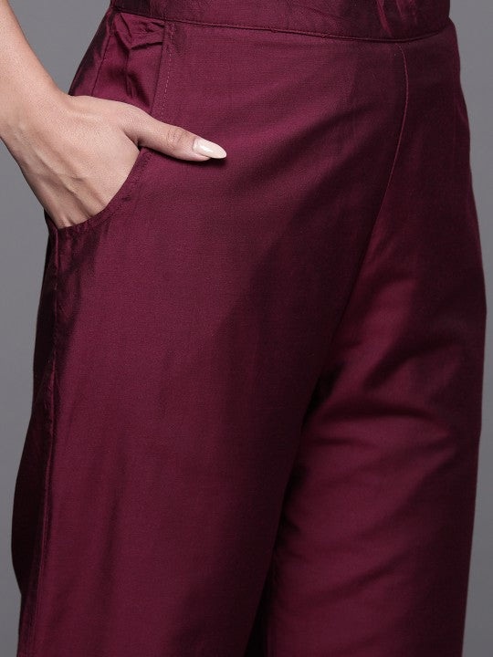 women-ethnic-motifs-embroidered-regular-sequinned-kurta-with-trousers-&-with-dupatta
