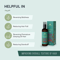Thumbnail for Avimee Herbal Keshpallav Hair Oil For Hair Growth With Amla, Castor, Rosemary & Bringraj Oil