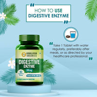 Thumbnail for Himalayan Organics Digestive Enzyme 375 mg Vegetarian Capsules