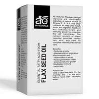 Thumbnail for Ae Naturals Flax Seed Oil Soft Gel Capsules