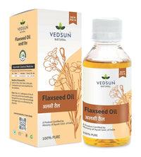 Thumbnail for vedsun-naturals-flax-seed-oil-alsi-ka-tel-pure-omega-3-ric