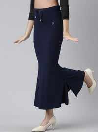 Thumbnail for Side Slit High-Rise Stretchable Viscose Saree Skirt