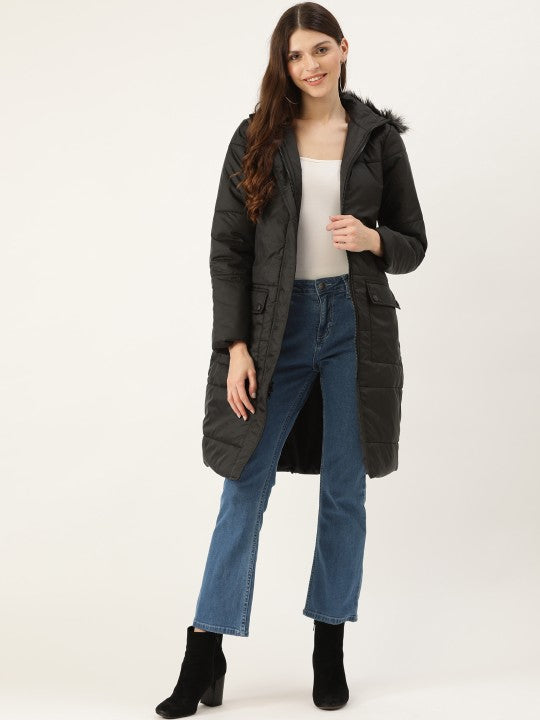 women-black-solid-longline-parka-jacket