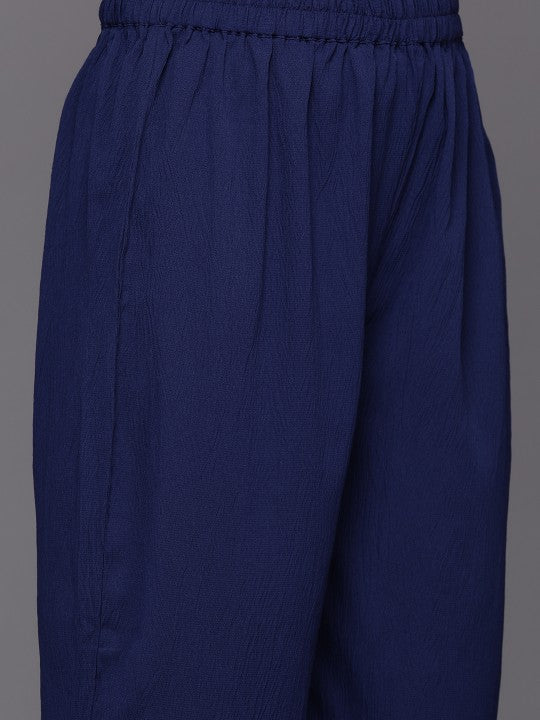 women-regular-gotta-patti-silk-crepe-kurta-with-trousers-&-with-dupatta