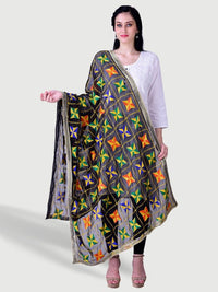 Thumbnail for Embroidered Dupatta with Phulkari
