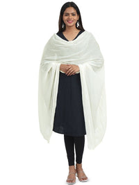 Thumbnail for women-cotton-pompom-border-dupatta