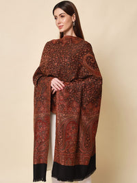 Thumbnail for jamawar-woven-design-shawl-for-women