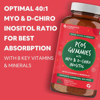 Thumbnail for Carbamide Forte PCOS Gummies for Women with Myo & D Chiro Inositol