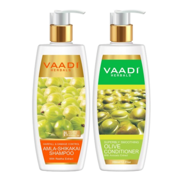vaadi-herbals-amla-shikakai-hair-fall-and-damage-control-shampoo-&-olive-conditione