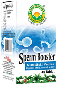 Thumbnail for Basic Ayurveda Sperm Booster Tablets