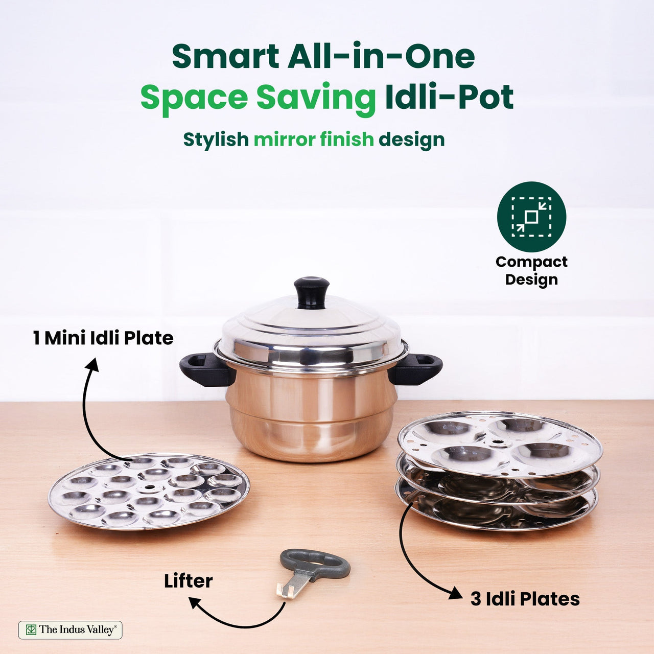 Veg Steaming Set, Tri
