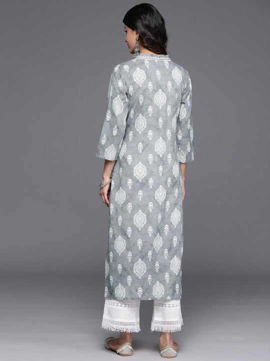 Women Ethnic Motifs Printed Cotton Kurta