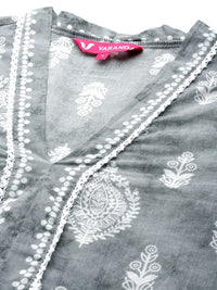 Thumbnail for Women Ethnic Motifs Printed Cotton Kurta