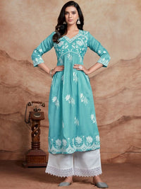 Thumbnail for Women Chikankari Embroidery Kurta