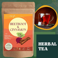 Thumbnail for Satvi Wellness Beetroot Cinnamon Tea Bags