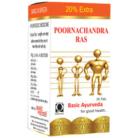 Thumbnail for basic-ayurveda-poornachandra-ras-tablet